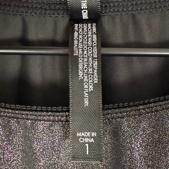 Torrid Shimmer Mesh Long Sleeve Under It All Crop Top Size 1 - Picture 5 of 5